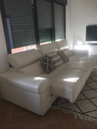 Sofa piel