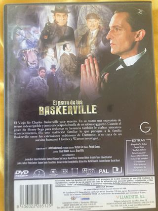 DVD BASKERVILLE. SHERLOCK HOLMES