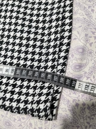 Pantalón de pata ancha a cuadros