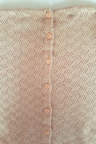 Jersey beige calado Benetton