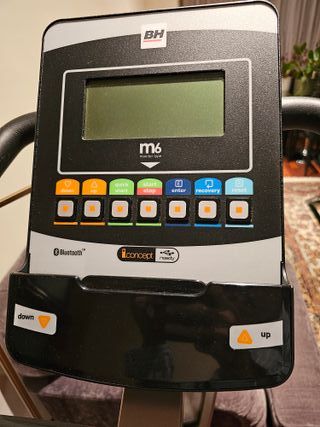 Bicicleta estática BH carbón bike dual