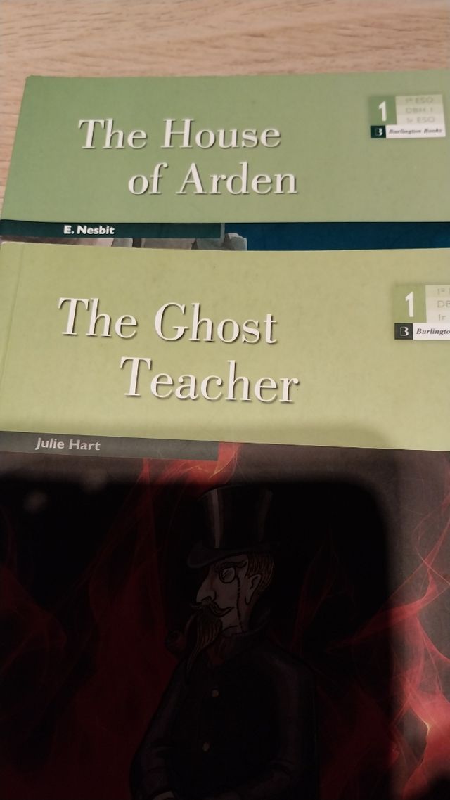 Libro lectura Inglés. The House of Arden. The Ghos