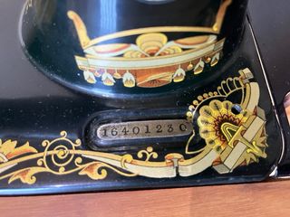 MAQUINA DE COSER SINGER ANTIGUA