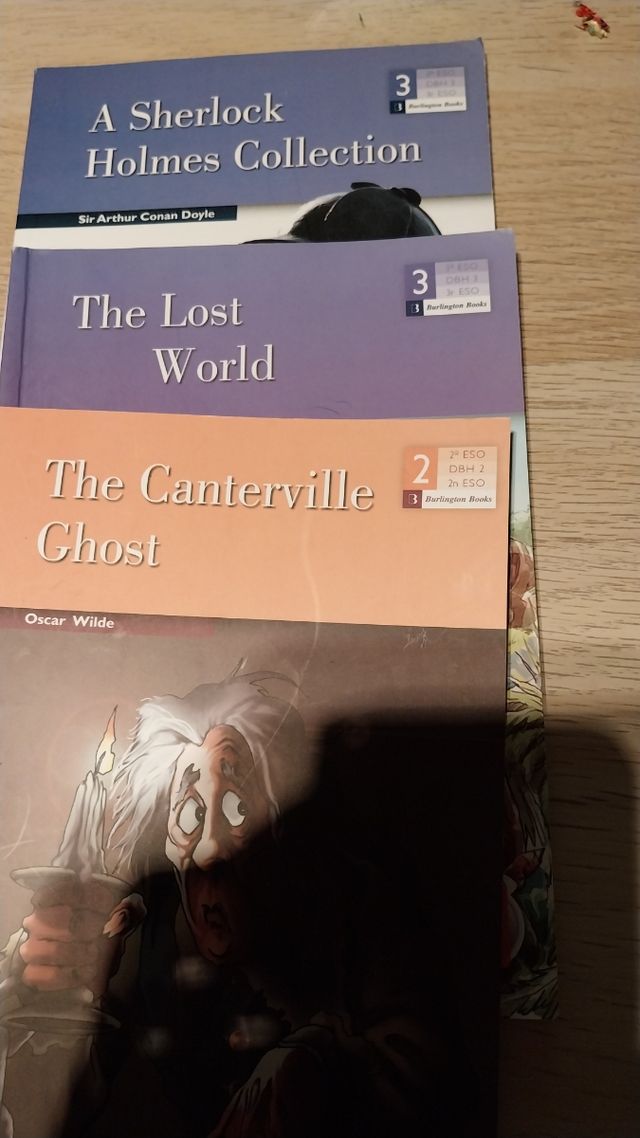 Libro lectura Inglés . Ni escritos ni subrayados