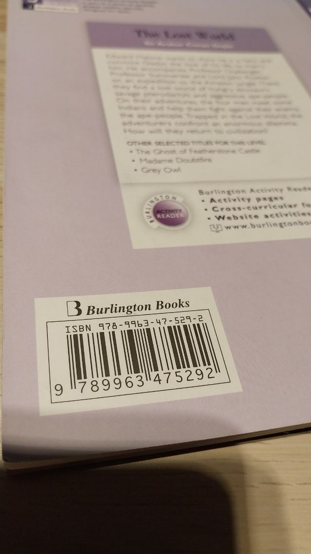 Libro lectura Inglés . Ni escritos ni subrayados