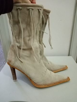 Stivaletto donna camoscio A&G 39