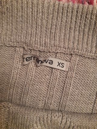 Gonna in maglia grigia