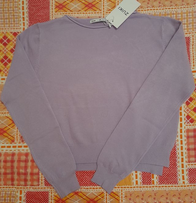 Maglioncino primaverile lilla