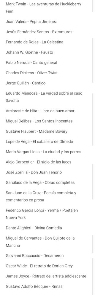 50 Clásicos universales literatura, Planeta