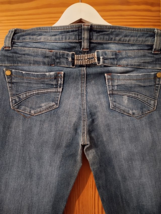 Pantalón vaquero Bershka denim