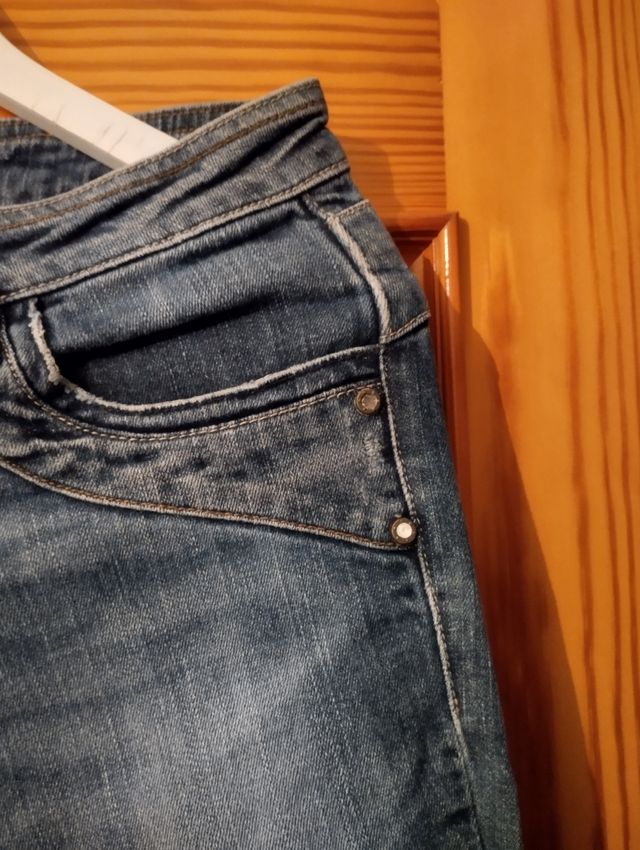 Pantalón vaquero Bershka denim