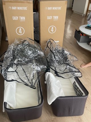 Capazos carro gemelar Easy Twin 4