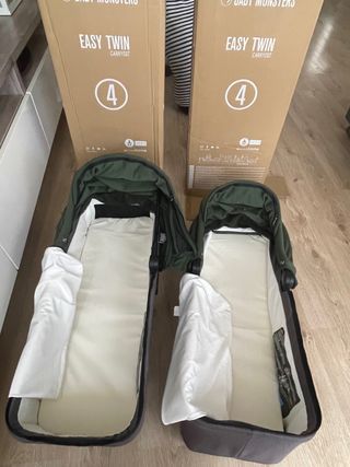 Capazos carro gemelar Easy Twin 4