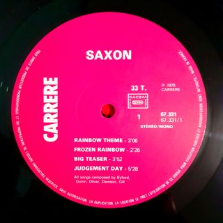 Vinilos DEEP PURPLE y SAXON