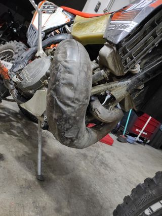 Escape ktm exc 250