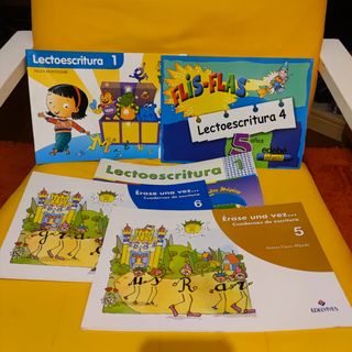Cuadernos de lectoescritura