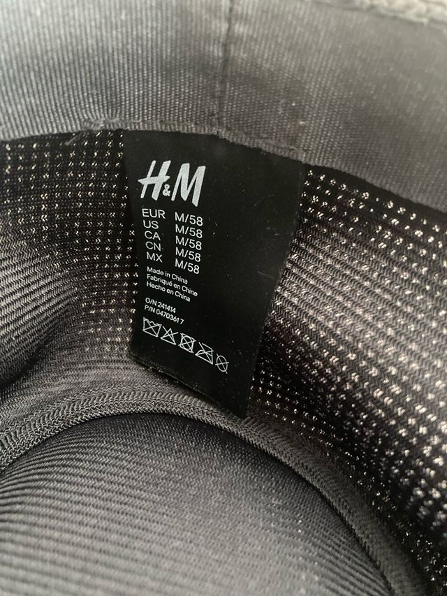 Gorro de caballero gris de verano de H&M