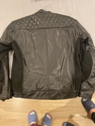 Chaqueta de cuero moto