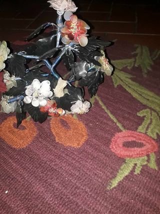 bonsai vaso cinese vintage giada grande
