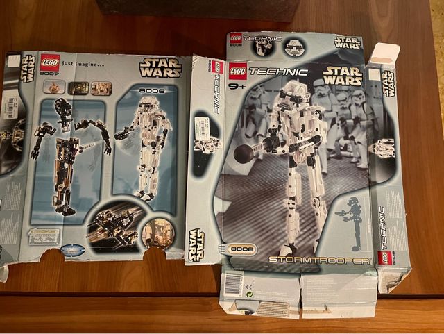 Figura Stormtrooper Star Wars Lego Technics 8008