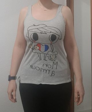 Camiseta tirantes Bershka