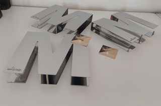 Lettere M Portafiori Portafoto Bomboniera