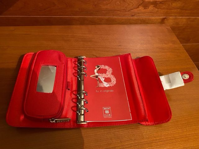 Agenda organizer ad anelli