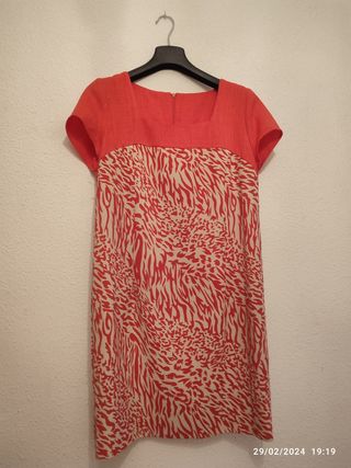 Conjunto de vestido y chaqueta color cor