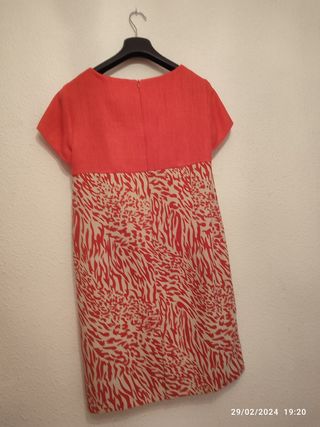 Conjunto de vestido y chaqueta color cor