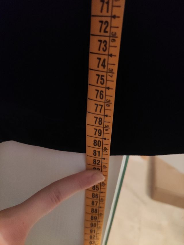 Vestido de terciopelo