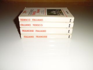 4 LIBRI:4 DIZIONARI LINGUISTICI:FRANCESE e TEDESCO