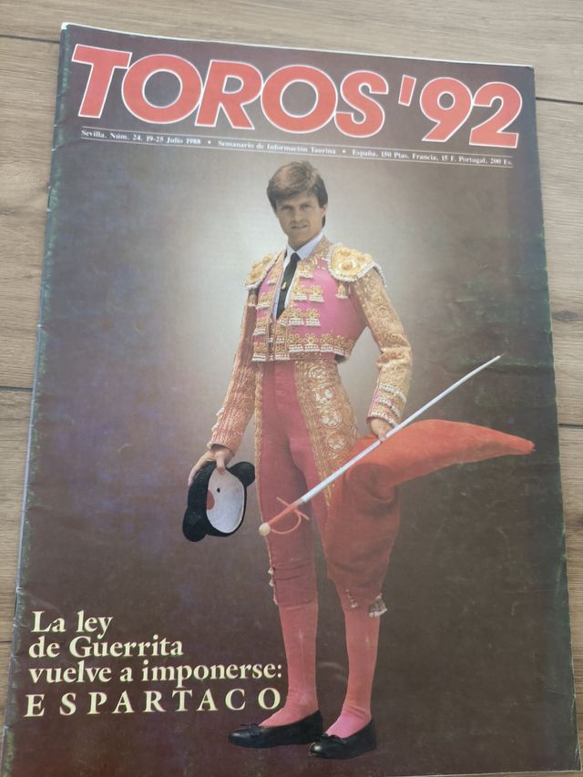 Revistas Toros 92 lote
