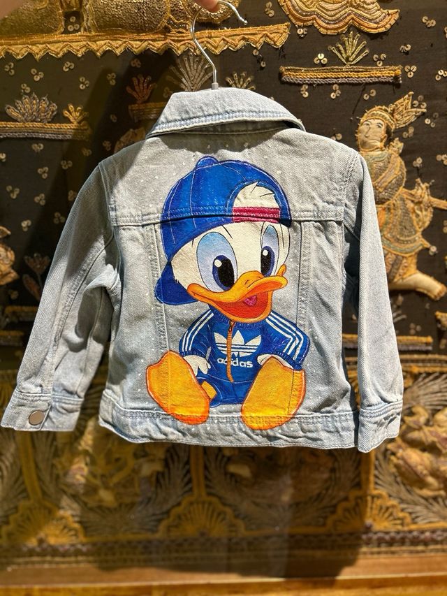 Cazadoras pintadas a mano personalizadas