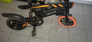 Bicicleta Electrónica Con muelle y extra