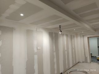 Equipo de trabajo de Pladur y pintura..