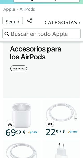 CARGADOR AIRPODS Apple