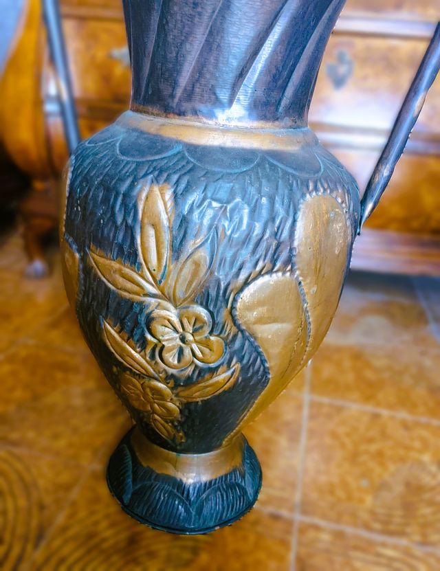 Portaombrelli in RAME realizzato interamen. a mano