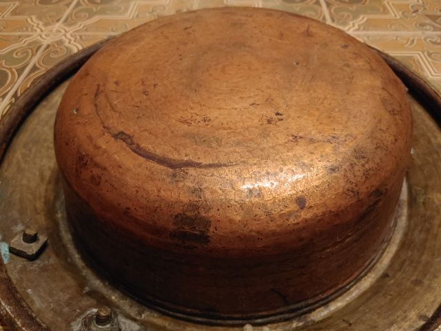 Braciere in RAME e OTTONE.