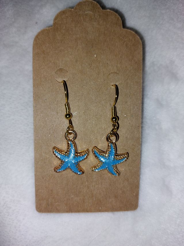 Pendientes estrellas de mar