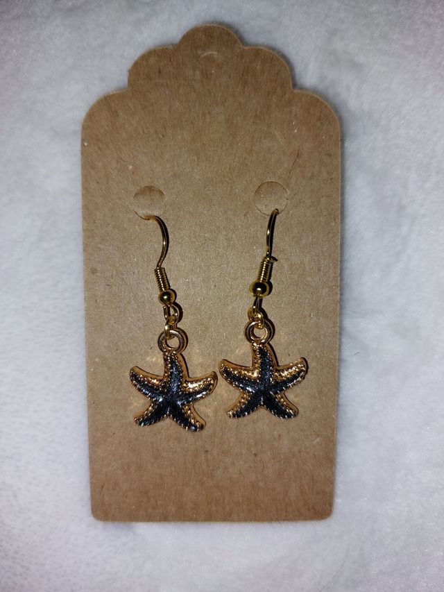 Pendientes estrellas de mar