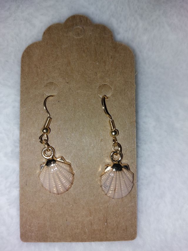 Pendientes conchas