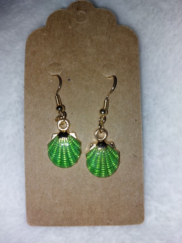 Pendientes conchas