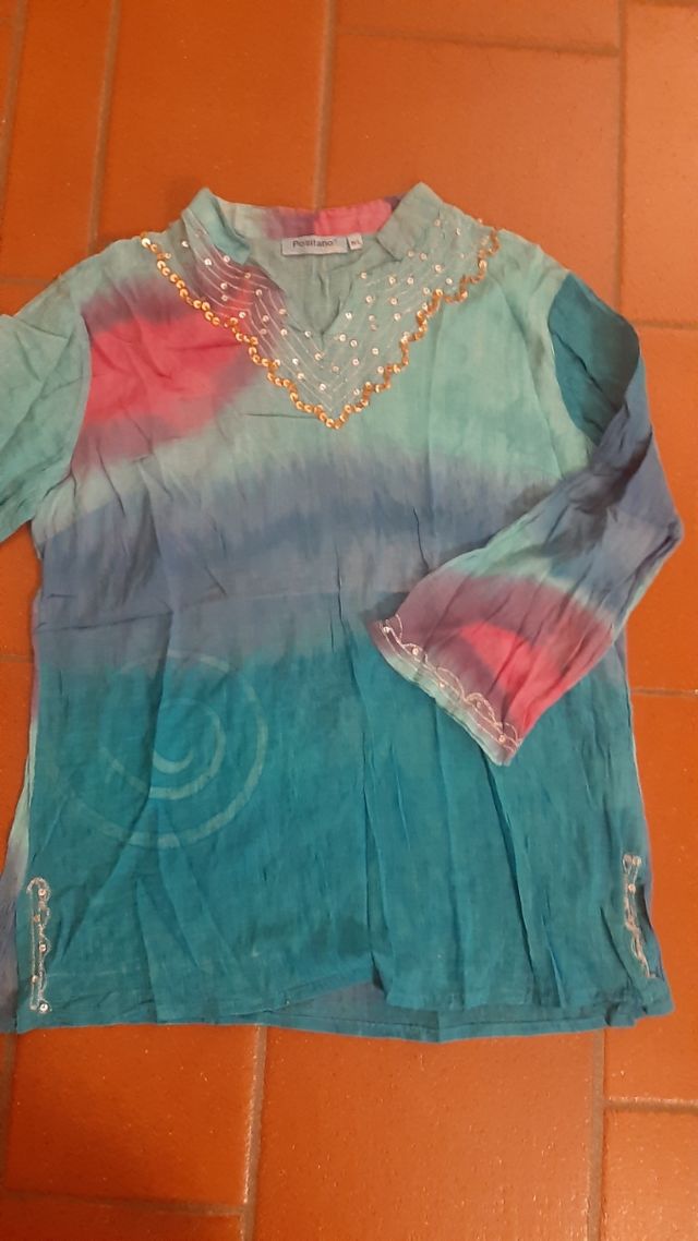 Camicia blusa etnica Positano