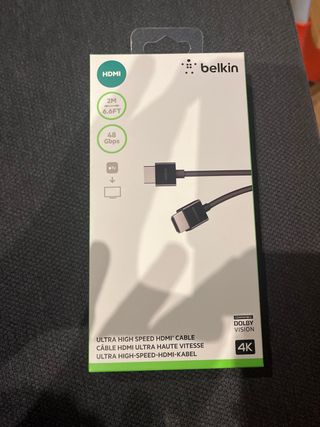 Cable hdmi belkin 2m 48gbpsdolby vision