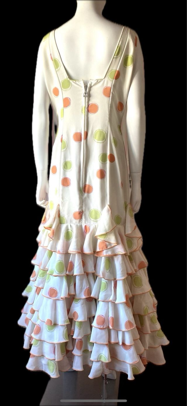 Vestido sevillana flamneco rociero Roney