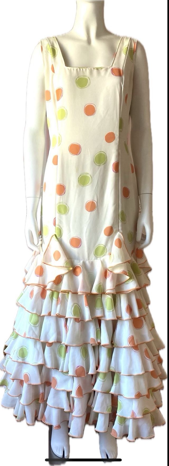 Vestido sevillana flamneco rociero Roney