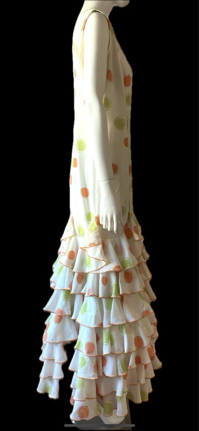 Vestido sevillana flamneco rociero Roney