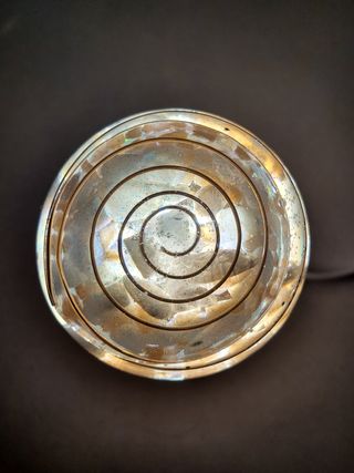 Lampada con pietre naturali