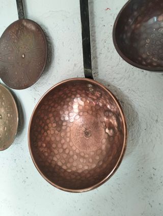 Utensilios cobre
