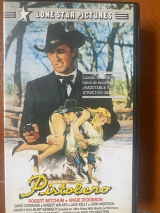 Cintas de vhs de pistoleros